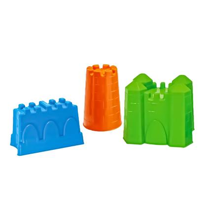 Imagem de Castelo De Praia Beach Play Kit 9 Peças Para Brincar Areia - Usual Brinquedos