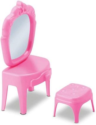 Imagem de Castelo De Princesa C/ Boneca E Móveis Rosa Menina Original
