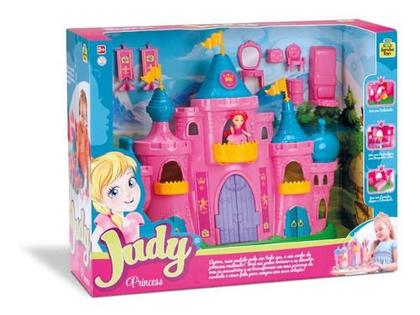 Imagem de Castelo De Princesa C/ Boneca E Móveis Rosa Menina Original