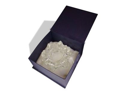 Imagem de Castiçal de Vidro - Flor de Lotus