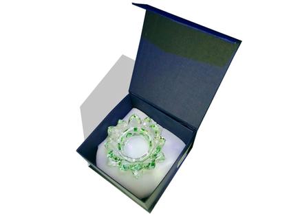 Imagem de Castiçal de Vidro - Flor de Lotus