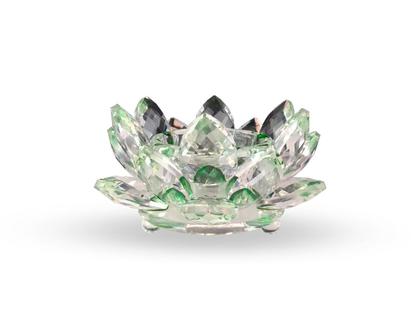 Imagem de Castiçal de Vidro - Flor de Lotus