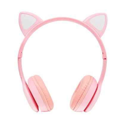 Imagem de Cat Fone Bluethooth Make Brinq - Rosa - Polibrinq