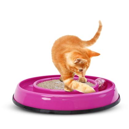 Imagem de Cat Scratcher Toy SPOT Rockin' LED Ball 13 cm Pad Catnip