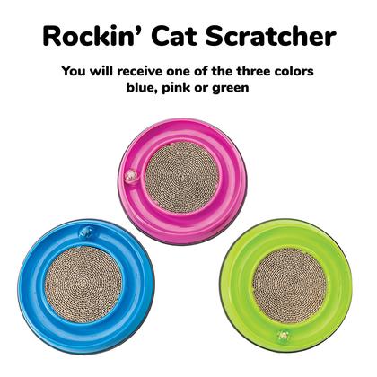 Imagem de Cat Scratcher Toy SPOT Rockin' LED Ball 13 cm Pad Catnip