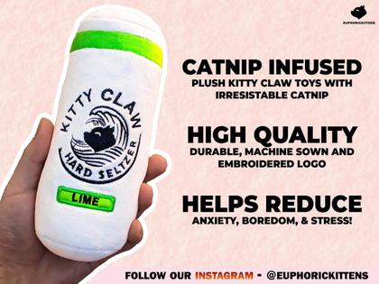 Imagem de Cat Toy Euphoric Kittens Kitty Claw com Catnip de 6 polegadas, pacote com 2