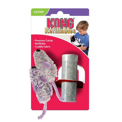 Imagem de Cat Toy KONG Purple Mouse e Frosty Grey Mouse com Catnip, pacote com 2 unidades