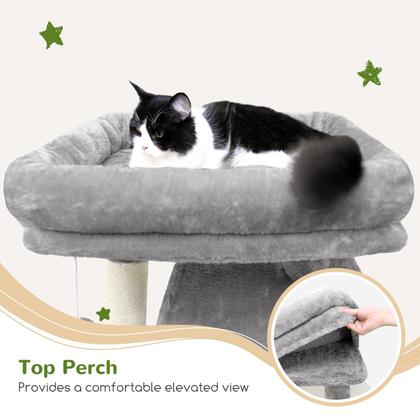 Imagem de Cat Tree Globlazer F70 Pro de 70 polegadas com arranhador e rede
