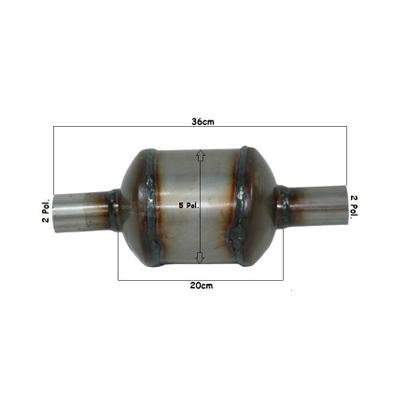 Imagem de Catalisador Corpo 5 Pol. Automotivo Universal Motor 2.2