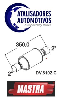 Imagem de Catalisador Universal 1.0 A 2.2 (TUBO 2" POLEGADAS)-DV8102C