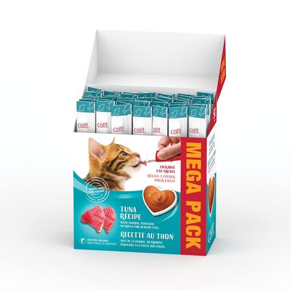 Catit Creamy Lickable Cat Treat - Pacote com 50 Unidades (15ml cada) Imagem de Catit Creamy Lickable Cat Treat - Pacote com 50 Unidades (15ml cada)