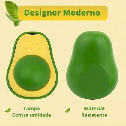 Imagem de Catnip Abacate Brinquedo Interativo para Gato