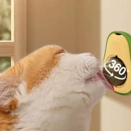 Imagem de Catnip Abacate Brinquedo Interativo para Gato