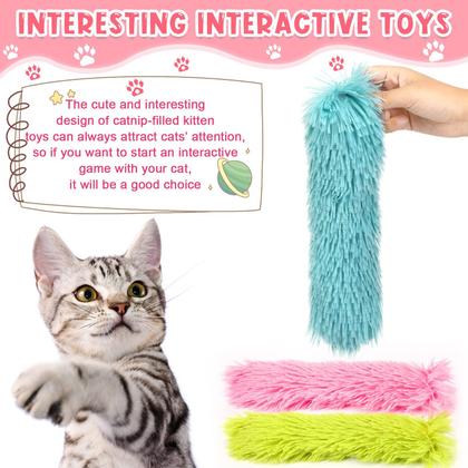 Imagem de Catnip Toys Civaner, 6 peças de brinquedo interativo Cat Kicker