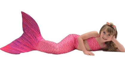 Imagem de Cauda De Sereia Completa Nadar + Nadadeira Sapatinho Isadora