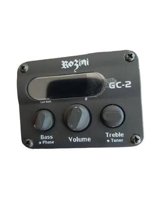 Imagem de Cavaco Rozini Presença Brasil Eletrico Com Afinador Digital RC15 - Louro Preto