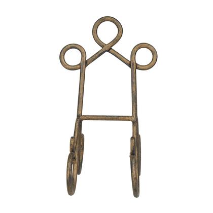 Imagem de Cavalete de Exposição Deco 79 em Metal com Suporte de Mesa 5x8x9 cm Marrom