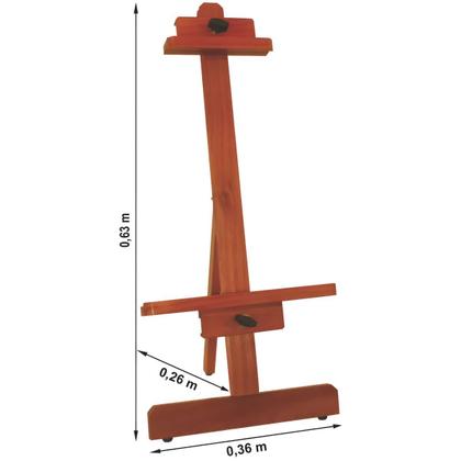 Imagem de Cavalete de Mesa Simples para Pintura Trident Mod. 12013
