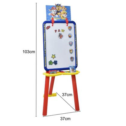 Imagem de Cavalete Infantil Estação Arte Patrulha Canina Duplo Lado