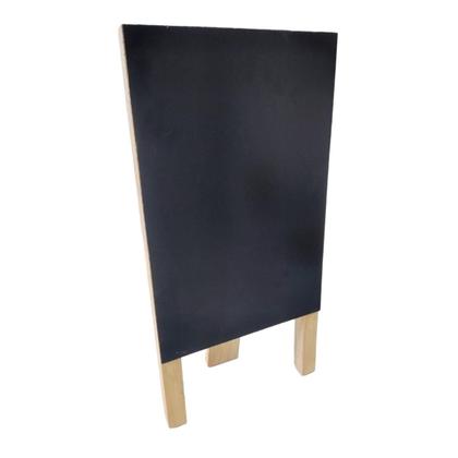 Imagem de Cavalete Mini Lousa Tripé Preta Quadro Negro p/ Balcão, Propaganda 38x20cm Gv Office