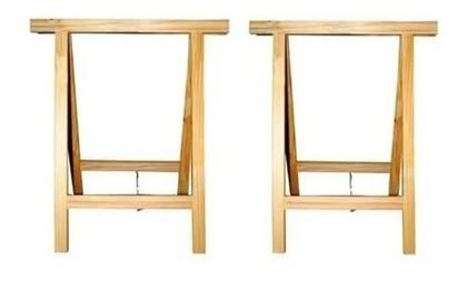 Imagem de Cavalete Moderno Dobrável Reforçado Para Mesa Espaçoso