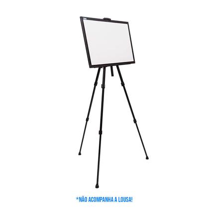 Imagem de Cavalete Tripé Para Tela de Pintura e Quadro Branco Lousa Com Ajuste De Altura 71,5 a 103cm Ajuste de altura do Quadro em Até 85cm