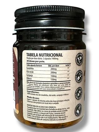 Imagem de Cavalinha, hibisco, chá verde e Carqueja