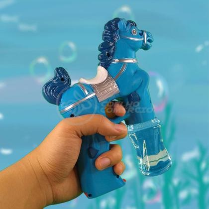 Imagem de Cavalo Bolhudo Pop Tik Tok Lança Bolhas Sabão Azul 39