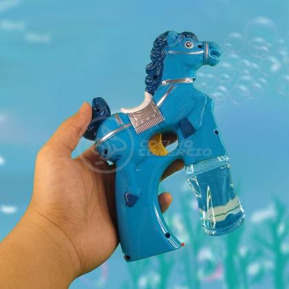 Imagem de Cavalo Bolhudo Pop Tik Tok Lança Bolhas Sabão Azul 39