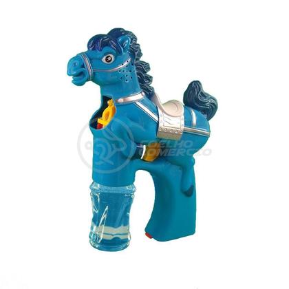 Imagem de Cavalo Pop Tik Tok Lança Bolhas Sabão Mágica Azul 10