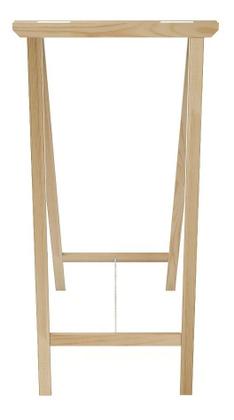 Imagem de Cavaltes Par Multiuso Apoio de Tampos Mesas Com Estrado + Tábua