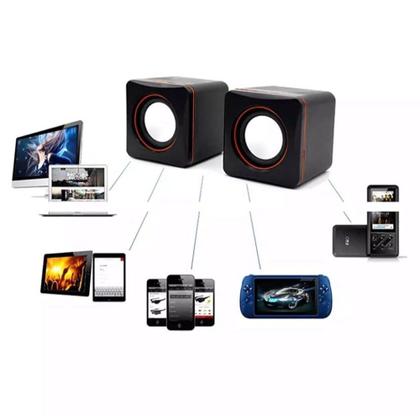 Imagem de Caxinha Caixa de Som para Computador PC Notebook Tablet - K-NUP KP-600