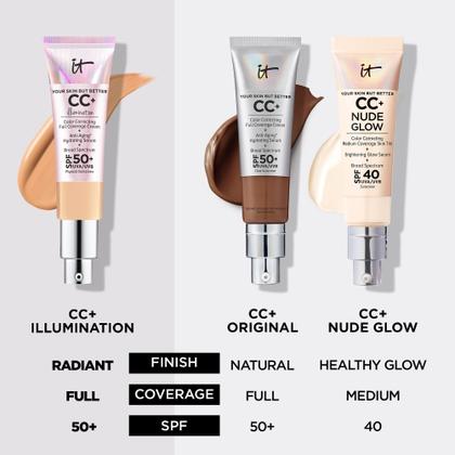 Imagem de CC+ Cream IT Cosmética sua pele, mas melhor iluminação