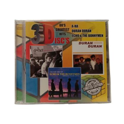 Imagem de Cd 3disc's 80's greatest hits a-ha duran duran echo & the bunnymen - CD+