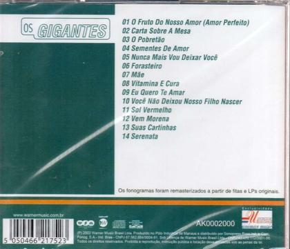Imagem de CD Amado Batista - Os Gigantes 14 Sucessos Original