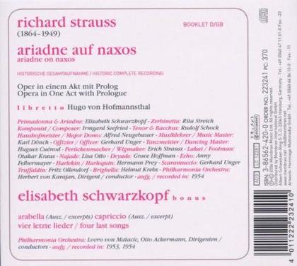Imagem de Cd Ariadne Auf Naxos - R. Strauss - Cd Triplo