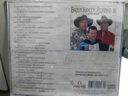 Imagem de Cd baduy - vanday -pedrinho jr matando saudade