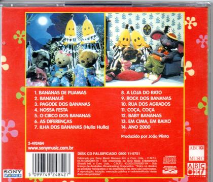 Cd Bananas De Pijamas - Vol. 03 - Sony Music - Kit de Instrumentos