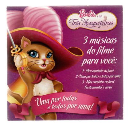 Imagem de Cd barbie e as tres mosqueteiras- 3 musicas do filme para v