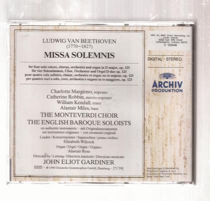 Imagem de Cd beethoven missa solemnis : john eliot gradiner