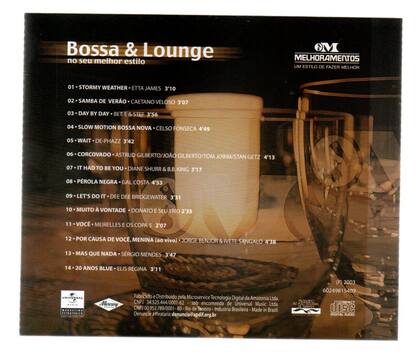 Imagem de Cd bossa & lounge-no seu melhor estilo