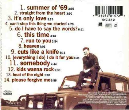 Imagem de Cd - Bryan Adams - So Far So Good - Microservice