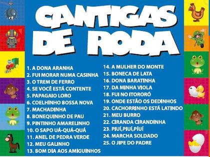 Imagem de CD Cantigas de Roda Volume 1 Original