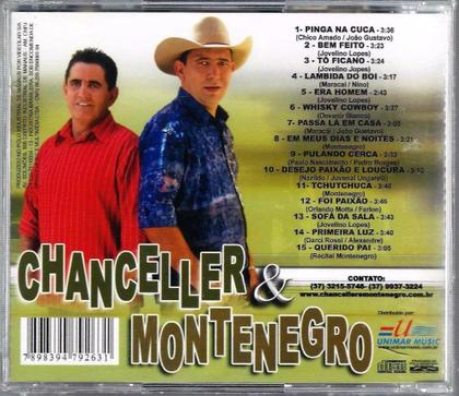 Imagem de CD Chanceller & Montenegro - Lâmbida do Boi - VoL.7 - Universal