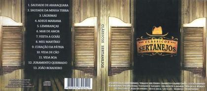 Imagem de CD Clássicos Sertanejos Coletânea Música Sertaneja Raiz