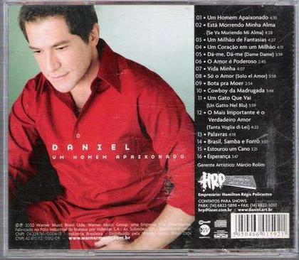 Imagem de CD Daniel - Um Homem Apaixonado