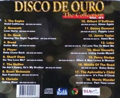 Imagem de CD Disco de Ouro Volume 01 + CD Disco de Ouro 70s