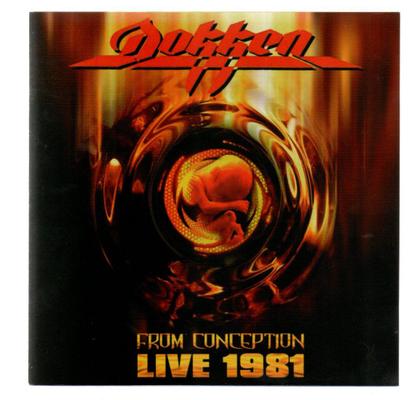 Imagem de Cd dokken: from conception live 1981