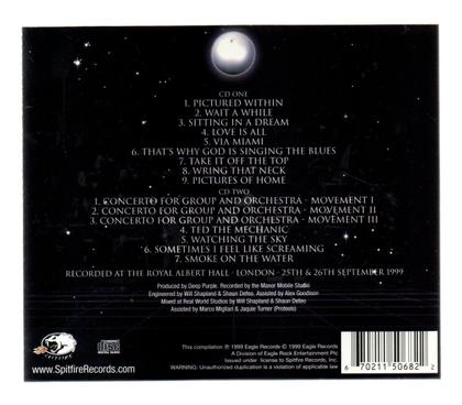 Imagem de Cd duplo deep purple-in concert with - the london
