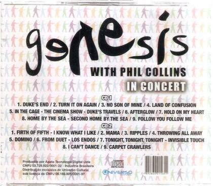 Imagem de Cd Duplo Genesis With Phil Collins - In Concert